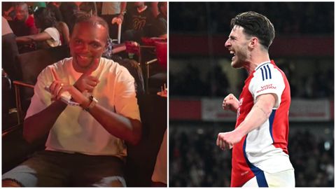 Declan Rice show: Super Eagles legend Nwankwo Kanu celebrates as Arsenal stun Real Madrid