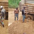 Former UFC champion Francis Ngannou celebrates shovelling sand before becoming successful.