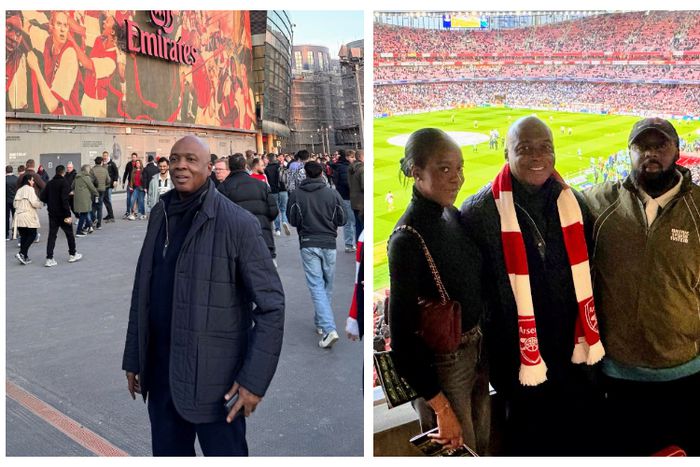 Ex-Nigeria senate president present at Emirates