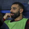 Mohamed Salah watching from the bench while his team got picked apart in Paris