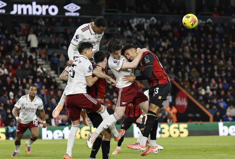 Arsenal vs Bournemouth clash in the Premier League