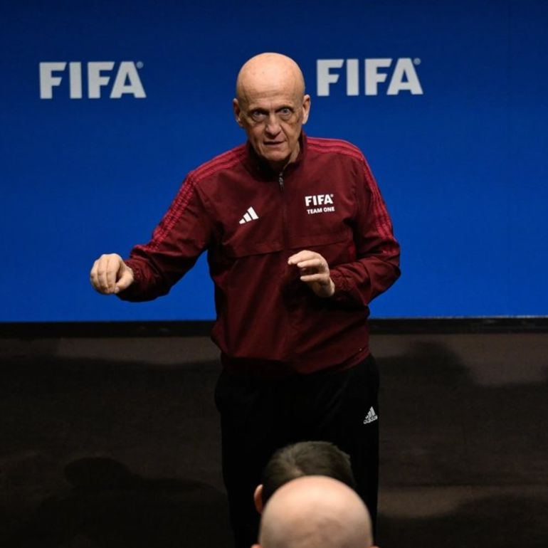 FIFA’s Chief Refereeing Officer, Pierluigi Collina