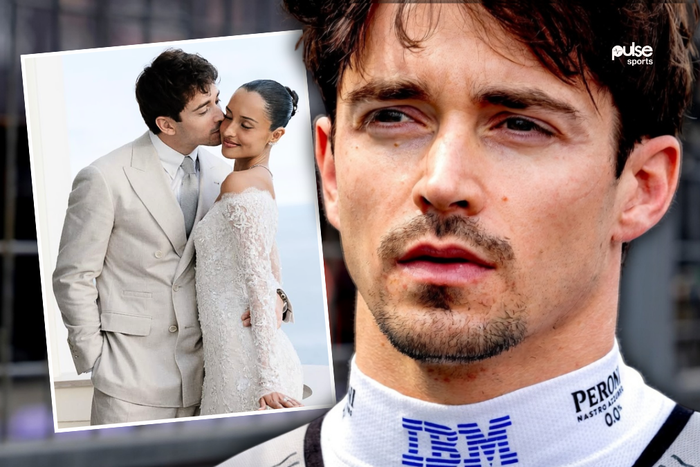 Charles Leclerc reveals failed 'honeymoon’ following civil wedding to Alexandra Saint Mleux
