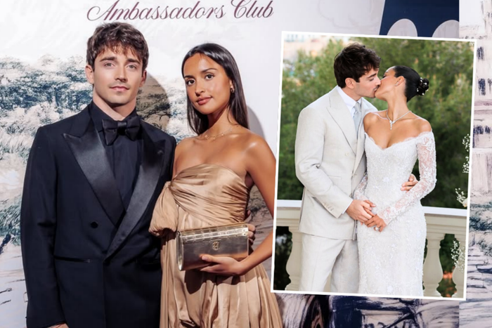 Charles Leclerc lifts lid on nervous proposal to Alexandra Saint Mleux and their romantic first date