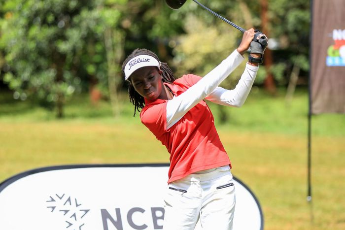 Cherono Kipkorir in action.