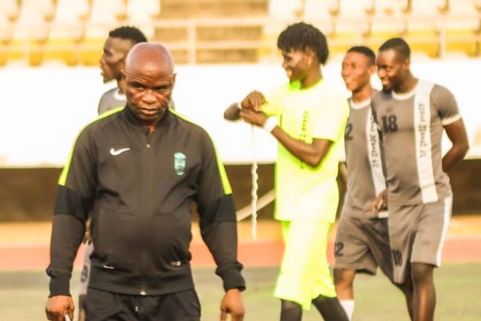 Ekiti United's head coach Kehinde Anjorin