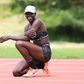 Mary Moraa training for Kip Keino Classic.