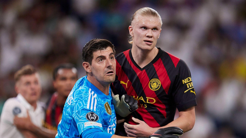 Courtois reveals how Madrid handled unstoppable Haaland