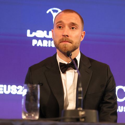 Comeback king Christian Eriksen reflects on life-changing heart attack after award win