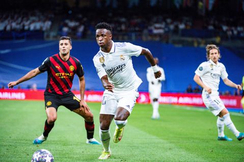 Real Madrid vs Manchester City: Vinicius and De Bruyne stunners set up tense second leg