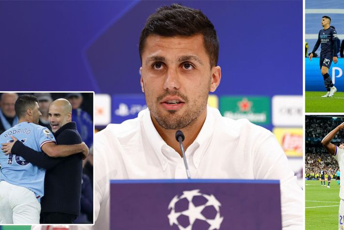 Manchester City midfielder Rodri speaking ahead of the Champions League clash against Real Madrid