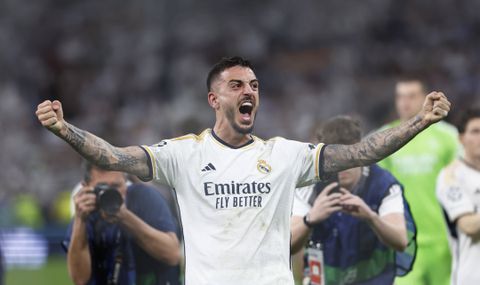 Joselu celebrates after his brace sends Real Madrid to another Champions League final |Photo Credit: Imago