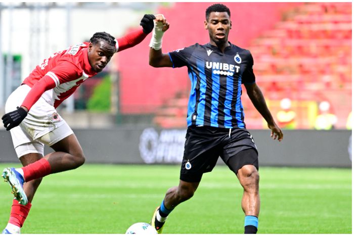 The next Victor Osimhen and Super Eagles midfielder Raphael Onyedika during a league encounter.