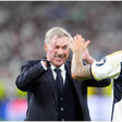Joselu celebrates with Carlo Ancelotti after guiding Real Madrid into his 6th UEFA Champions League final |Pulsesports.ng