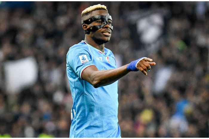Victor Osimhen is expected to leave Napoli this summer. (Photo Credit: Imago)