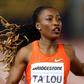 Africa's fastest woman pays homage to one of the greatest sprinters in history in her home country