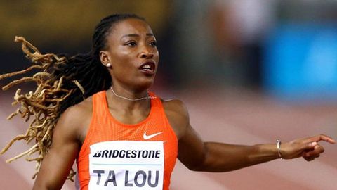 Africa's fastest woman pays homage to one of the greatest sprinters in history in her home country