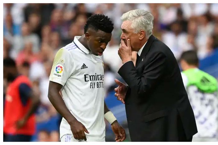Sunday Oliseh hails Carlo Ancelotti and Vinicius Jr