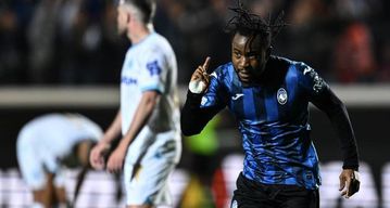 Super Eagles star Ademola Lookman on target as Atalanta defy French president to set up Europa League final against Leverkusen
