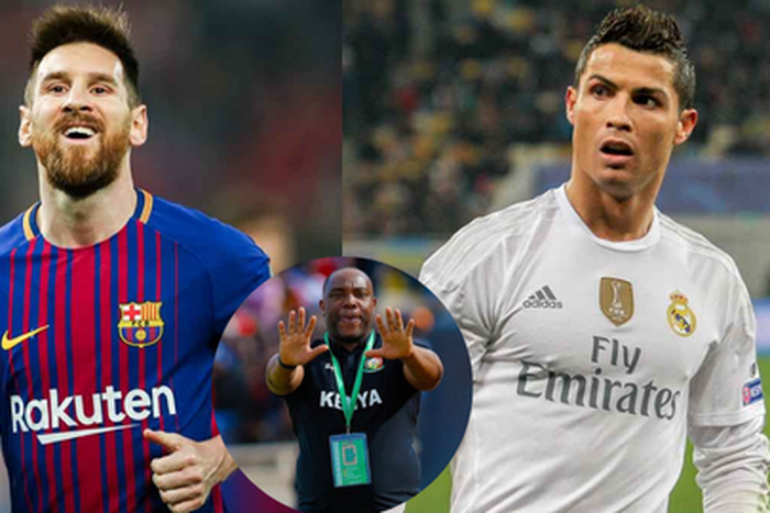 Harambee Stars coach Benni McCarthy has made his GOAT pick between Ronaldo and Messi.