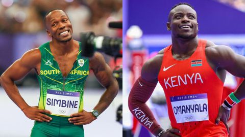 Akani Simbine Lauds 'Big Name' Ferdinand Omanyala for Putting African Sprinting on the Global Map