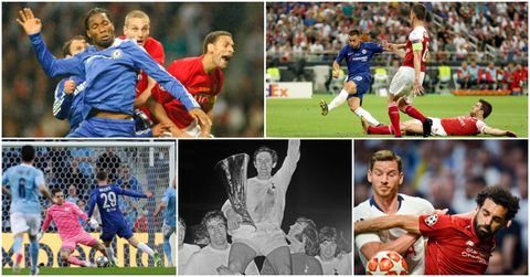 5 times English clubs have faced off in European finals