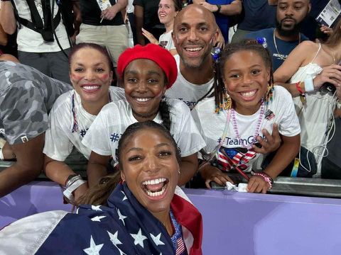 ‘We’re All One Love’ - Gabby Thomas Embraces Her Jamaican Roots Amid 200m Glory