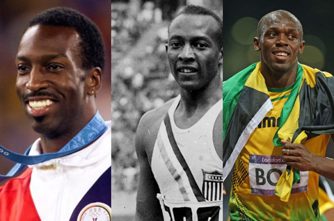 ‘Delusional!’ - Michael Johnson Sparks Backlash for Picking Jesse Owens Over Usain Bolt as GOAT Male Sprinter