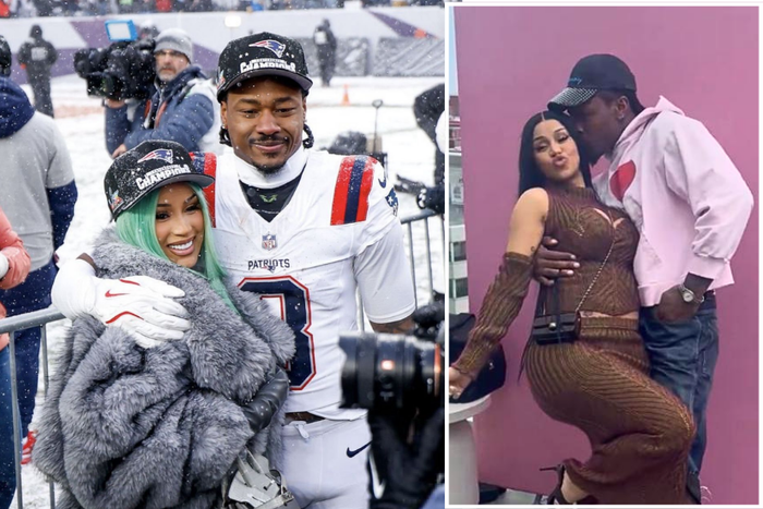 Stefon Diggs kisses Cardi B to rekindle romance rumours months after Super Bowl heartbreak