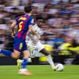 Barcelona vs Real Madrid in La Liga action