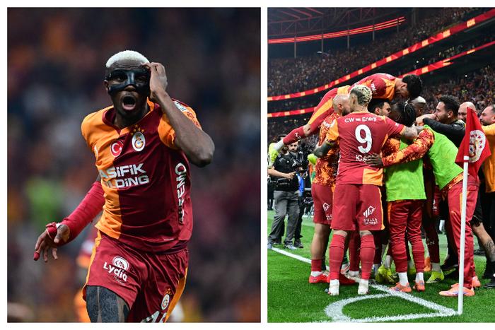 Osimhen’s brace hands Galatasaray 4th league title