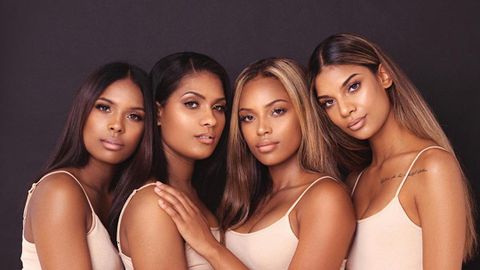 The Westhoff sisters - (From L-R) Jada, Nowaymi, Jelicia, and Channety.