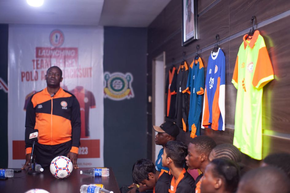 Council chairman tells football players to be determined as Ghetto