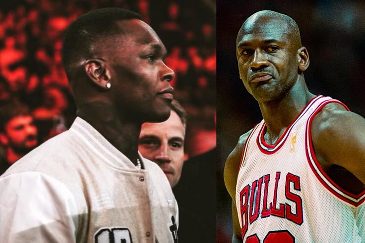 Israel Adesanya explains the 1 thing he is better at than Michael Jordan