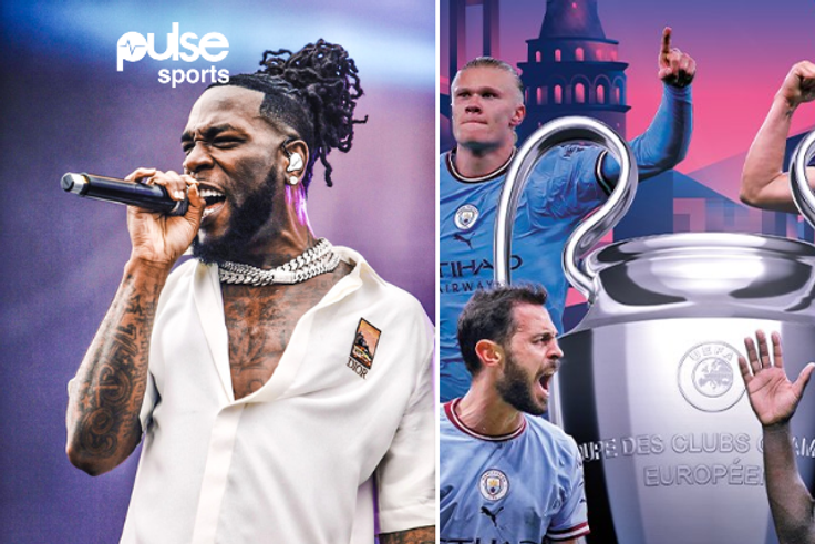 Burna Boy Champions League final