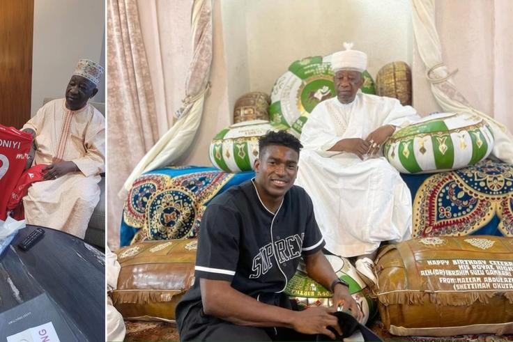 Awoniyi paid a visit to Alhaji Ibrahim Zulu Gambari, the Emir of Ilorin, on Thursday, June 8.