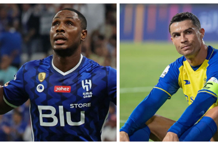 Ighalo was named in SPL team of the season ahead of Ronaldo