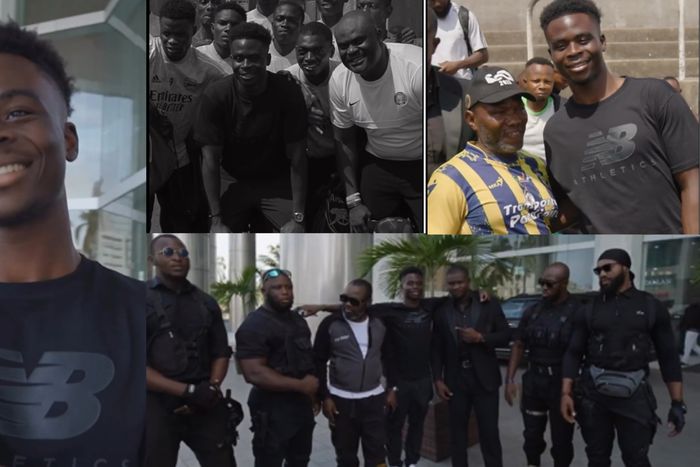 Saka has always been tipped to wear the green and white of the Super Eagles but chose to represent England the country where he was born.