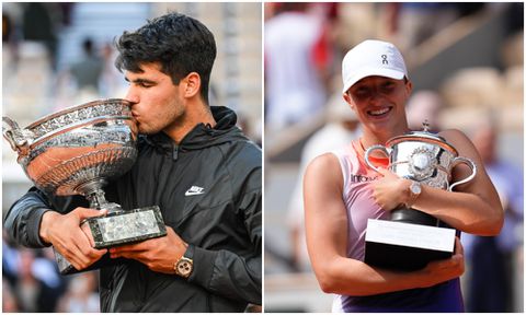 Roland Garros: Alcaraz and Swiatek to receive almost ₦4 billion after French Open success