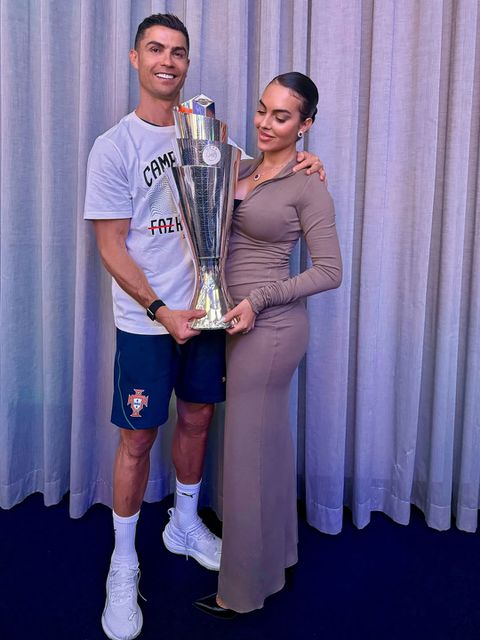 Cristiano Ronaldo and Georgina Rodriguez