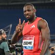 Cameroon’s Emmanuel Eseme on What He Must Work on To Become Africa’s Fastest Man After Shocking Ferdinand Omanyala in Rome