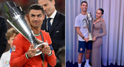 Cristiano Ronaldo dedicates Nations League trophy to his girlfriend of 9 years and soon-to-be wife