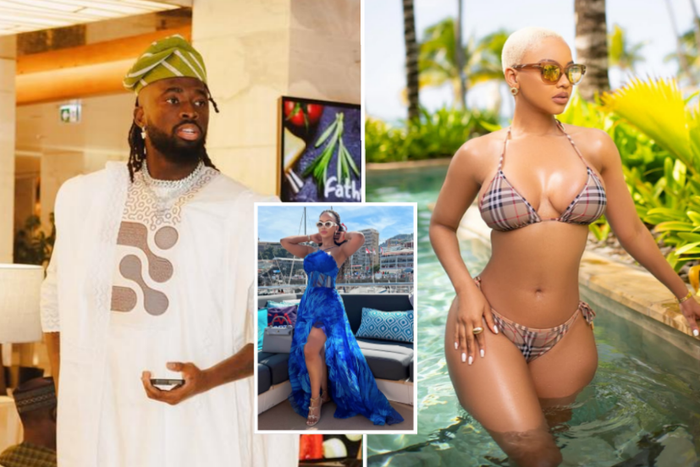 Wild Reactions as Super Eagles Star Tolu Arokodare Labelled ‘a Simp’ Amid Mihlali Ndamase Dating Rumours