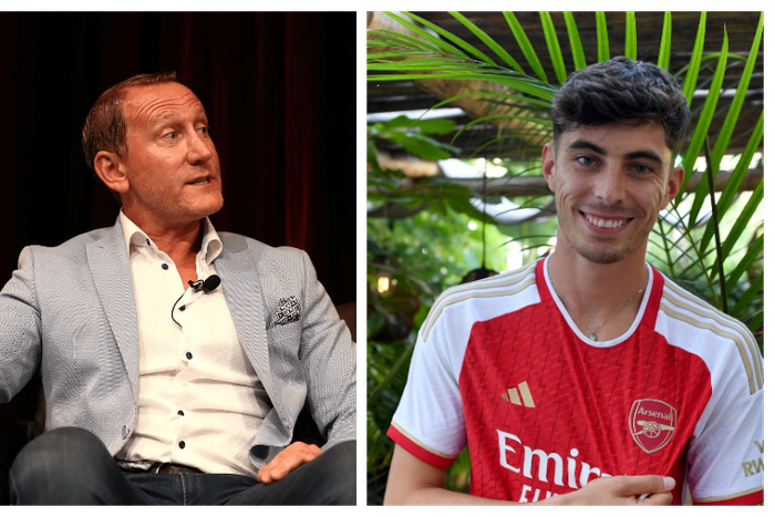 Arsenal will see the best of  Havertz when played in his position says Parlour