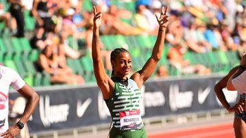 Sha'Carri Richardson: US Champion coasts to fourth-fastest all-conditions 200m time in history