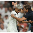 Antonio Conte  and Richarlison at Tottenham