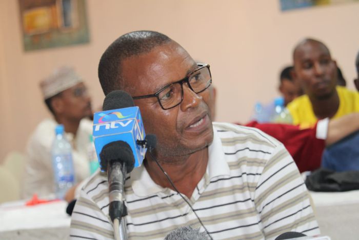 Bandari new team manager Douglas Mutua.