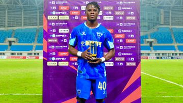 Ayub Timbe savours award after starring for Nanjing City