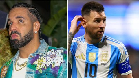 Drake stakes massive ₦465M on Canada to defeat Lionel Messi’s Argentina in Copa America semi-final