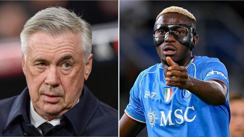 Victor Osimhen: Carlo Ancelotti explains why Real Madrid refused to sign Super Eagles star